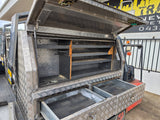 #342 Dual cab steel tray - Navara