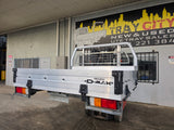 #251 dual cab alloy Tray - Dmax
