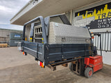 #342 Dual cab steel tray - Navara