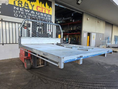 #166 Extra cab alloy Tray - PJ / PK Ranger / bt50