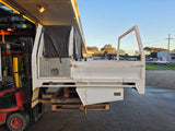 #269 dual cab steel Tray - Triton
