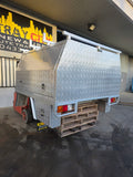 #157 Dual cab tray and canopy setup