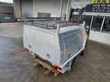 #302 Dual cab alloy tray and canopy - Dmax