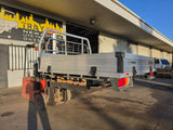 #257 dual cab heavy duty alloy Tray - current model bt50 / dmax