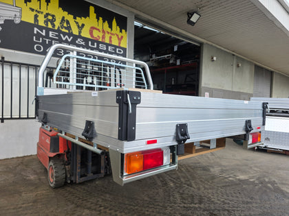 #176 New Dual cab alloy tray - Heavy duty Alloy
