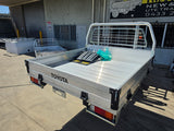 #356 Dual cab alloy tray - Heavy duty alloy - Hilux