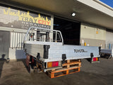 #234 Dual cab alloy tray - Heavy duty alloy - Hilux