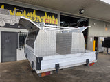 #250 dual cab alloy Tray - triton