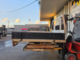 #234 Dual cab alloy Tray Dmax / Rodeo
