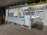 #185 Extra cab alloy Tray - Navara