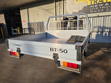 #257 dual cab heavy duty alloy Tray - current model bt50 / dmax