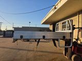 #258 single cab heavy duty alloy Tray - Dmax