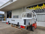 #235 Dual cab alloy tray - Heavy duty alloy - Hilux