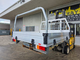 #301 Dual cab alloy tray - Dmax