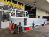 #251 dual cab alloy Tray - Dmax