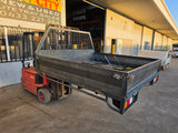 #325 Dual cab steel tray - Dmax 2015