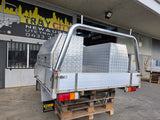 #311 Dual cab alloy tray - Dmax
