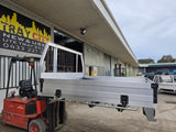 #340 Dual cab alloy tray - kia tasman