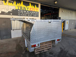 #157 Dual cab tray and canopy setup