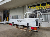 #235 Dual cab alloy tray - Heavy duty alloy - Hilux