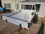 #345 single cab alloy tray