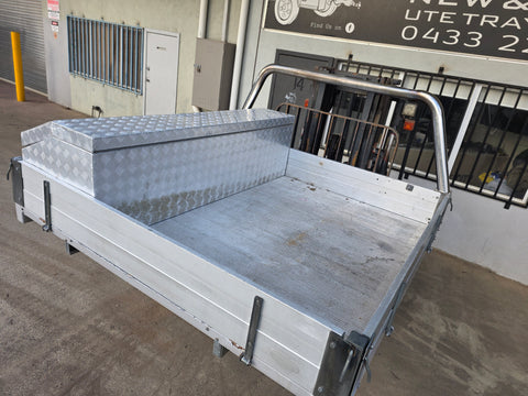 #137 Dual cab Alloy Tray