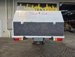 #174 Dual cab alloy Tray and canopy