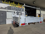#185 Extra cab alloy Tray - Navara