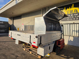 #274 dual cab alloy Tray - Hilux
