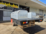 #245 Dual cab steel Tray