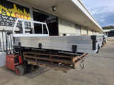 #186 single cab alloy Tray tipper - Hilux