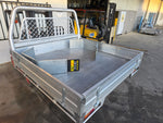 #154 Dual cab Alloy Tray - N80 Hilux