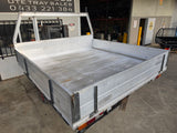 #355 Dual cab alloy tray