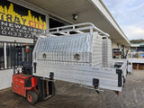 #250 dual cab alloy Tray - triton