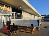 #234 Dual cab alloy tray - Heavy duty alloy - Hilux