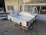 #266 dual cab alloy Tray - ford ranger / bt50