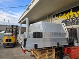 #354 Dual cab alloy tray - Hilux