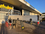 #258 single cab heavy duty alloy Tray - Dmax
