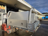 #288 dual cab alloy tray