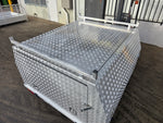 #173 Dual cab alloy Tray and canopy
