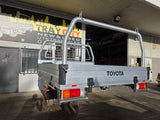 #321 Dual cab alloy tray - Heavy duty alloy - Hilux N80