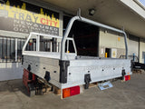 #350 Dual cab alloy tray - Hilux (narrow)