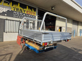 #252 dual cab alloy Tray - d40 Navara