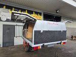 #174 Dual cab alloy Tray and canopy