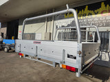 #344 Dual cab alloy tray - Dmax