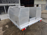 #315 Dual cab alloy tray and boxes