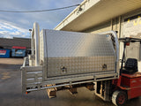 #288 dual cab alloy tray