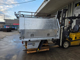 #302 Dual cab alloy tray and canopy - Dmax