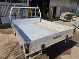#242 extra cab heavy duty alloy Tray - Toyota Hilux