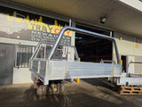 #322 Dual cab alloy tray - Heavy duty alloy